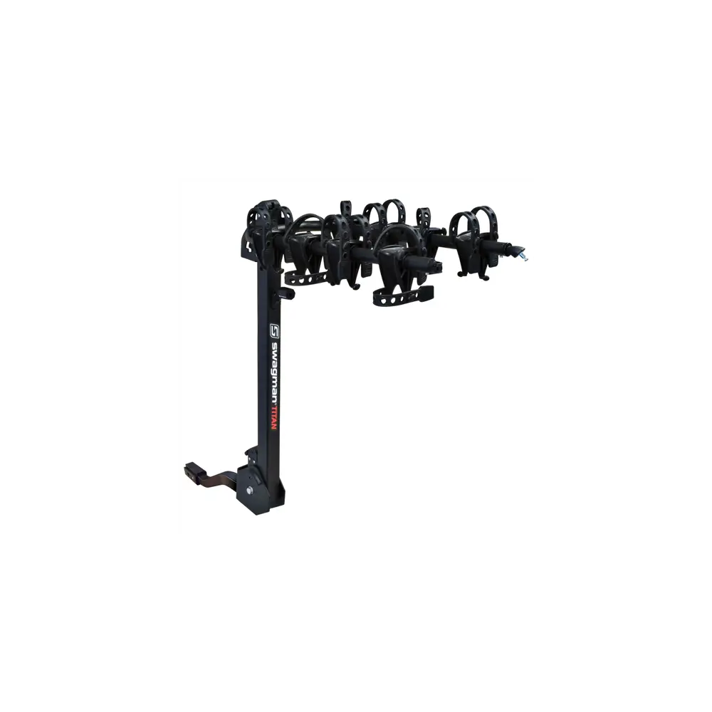 Bike Rack, Hitch-mount 1-1/4", 2" - TITAN FOUR, 4 Bike, Folding - 63410