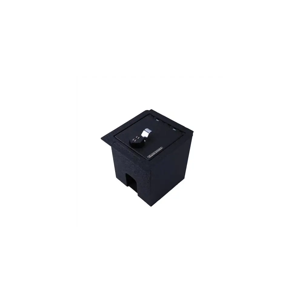 Center Console Safe - Black Steel - BLKASTT06