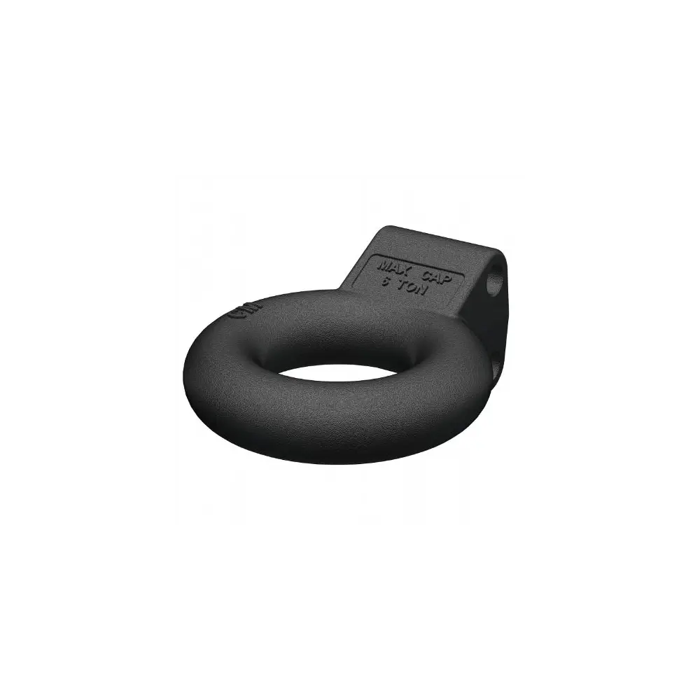 Channel-Style Lunette Ring (12,000 lbs., 3" I.D., Black) - CUR48601