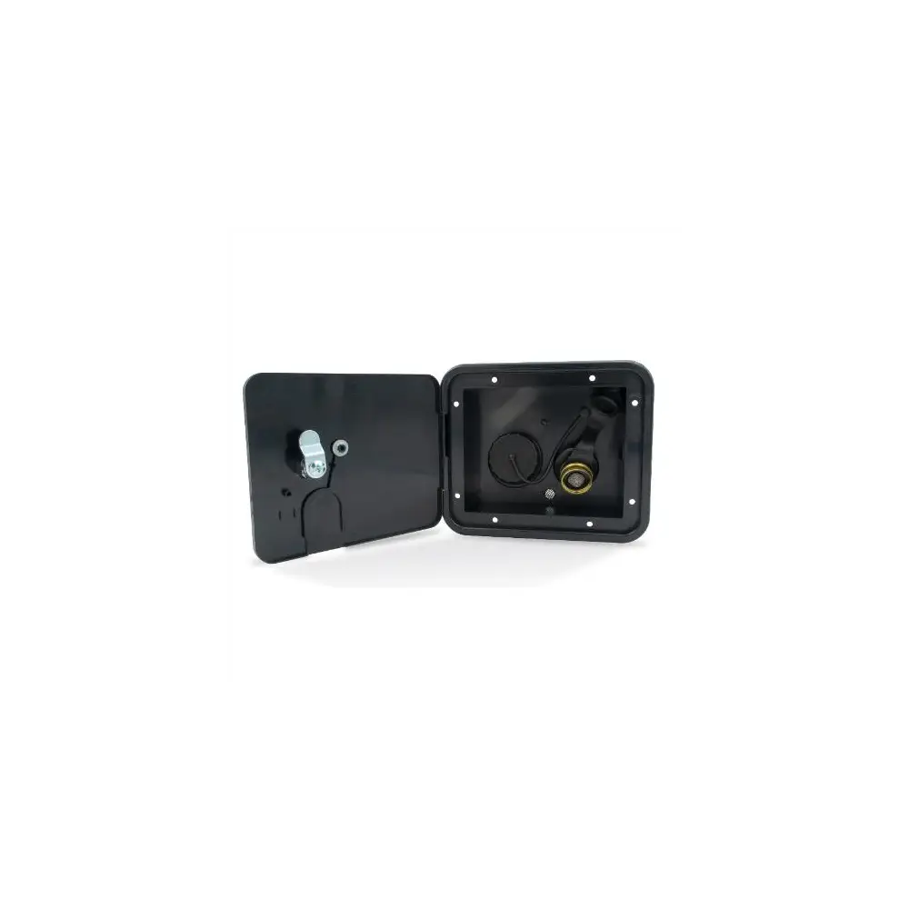 City/Gravity Water Center W/Brass Check Valve, Black - BBM94255
