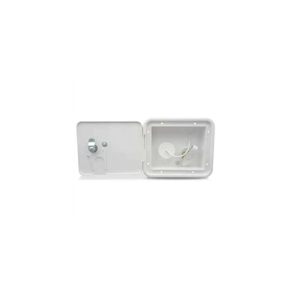 City/Gravity Water Center W/Brass Check Valve, Polar White - BBM94253