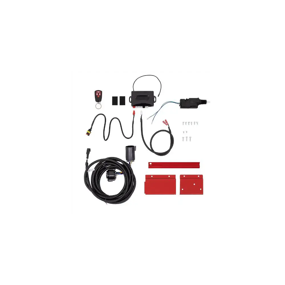 PowerSync Saddle Tool Box Remote Keyless Entry w/ Hitch Wiring Harness - WGUPS8003