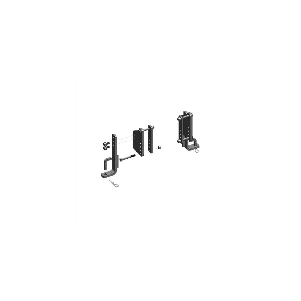 Replacement Long L Hitch Bracket - Set Of 2 - BLUBXW4071