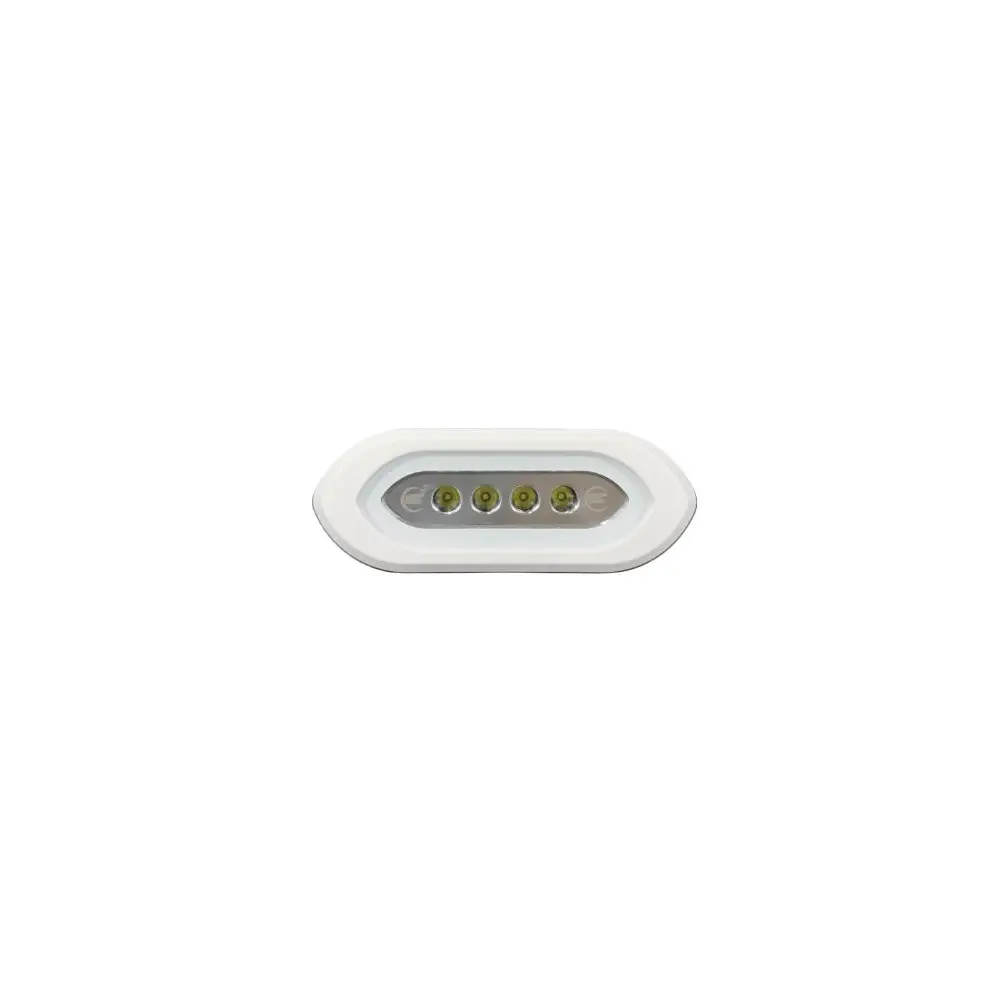 Shadow-Caster Marine LED Spreader Light - White - SHCSCM-SLF4X-GW-WH