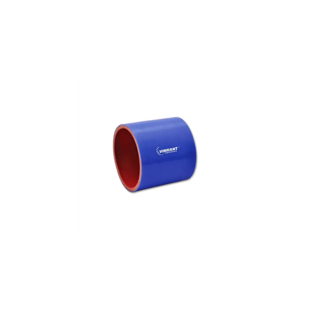 Vibrant - 2710B - Straight Hose Coupler, 2.50 in. I.D. x 3.00 in. long - Blue - VIB2710B